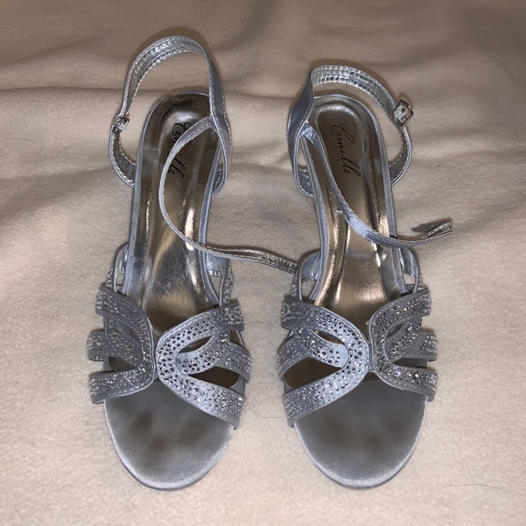 Silver Prom/Party Heels - Picture 2 of 5